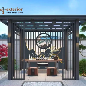 Chòi hợp kim nhôm hiện đại