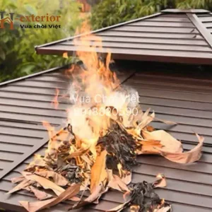 Mái chòi chống cháy tuyệt đối