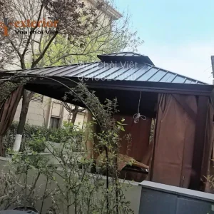 Chòi kẽm sơn tĩnh điện mái nghiêng