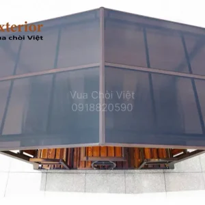 Mái chòi làm từ nhựa polycarbonate (PC) chất lượng cao