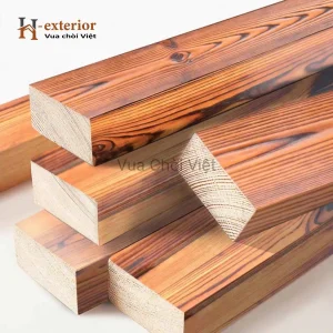Chất liệu gỗ được xử lý kỹ càng giúp chống cong vênh và mối mọt