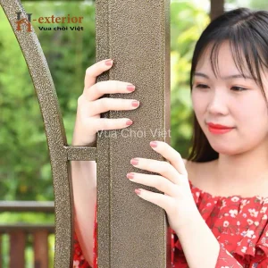 Chòi bằng kẽm mái giả ngói