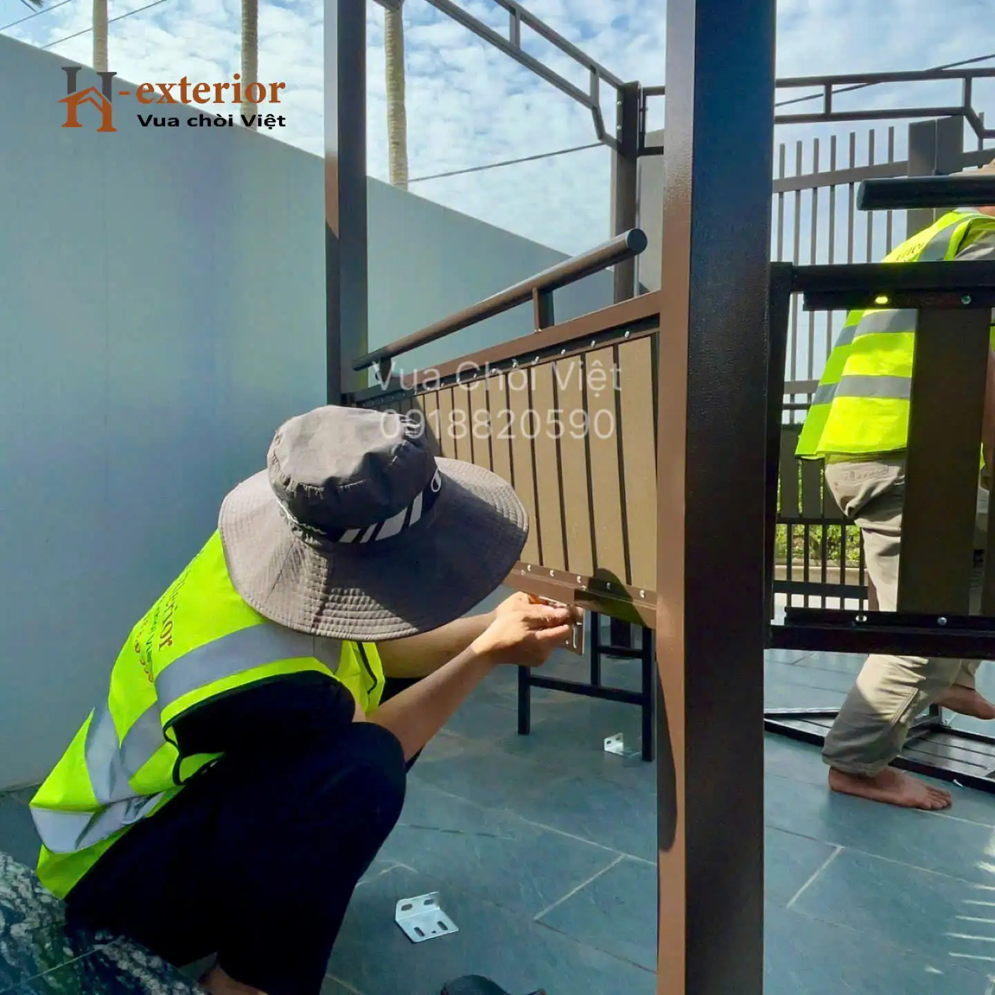 Từng mối ghép được thực hiện một cách tỉ mỉ