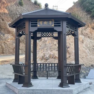 Chòi sân vườn hợp kim nhôm lục giác