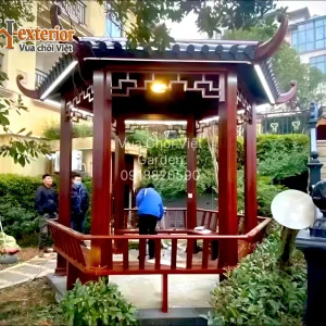 Chòi sân vườn lục giác hợp kim nhôm