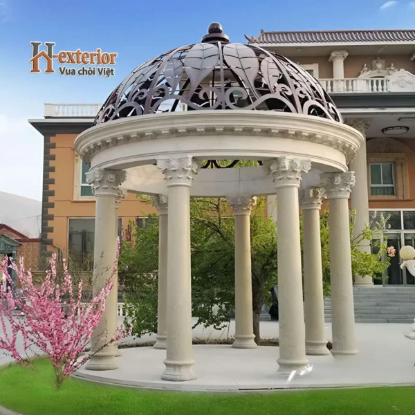 Chòi sân vườn mái vòm tân cổ điển 3