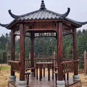 Chòi nghỉ sân vườn lục giác 5