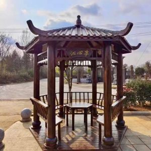 Chòi nghỉ sân vườn bằng gỗ đẹp 4