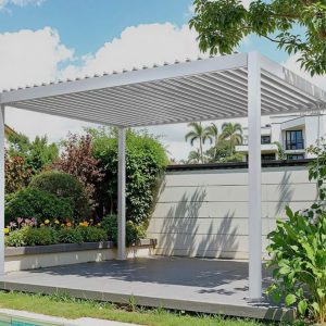 Chòi sân vườn hợp kim nhôm chữ nhật