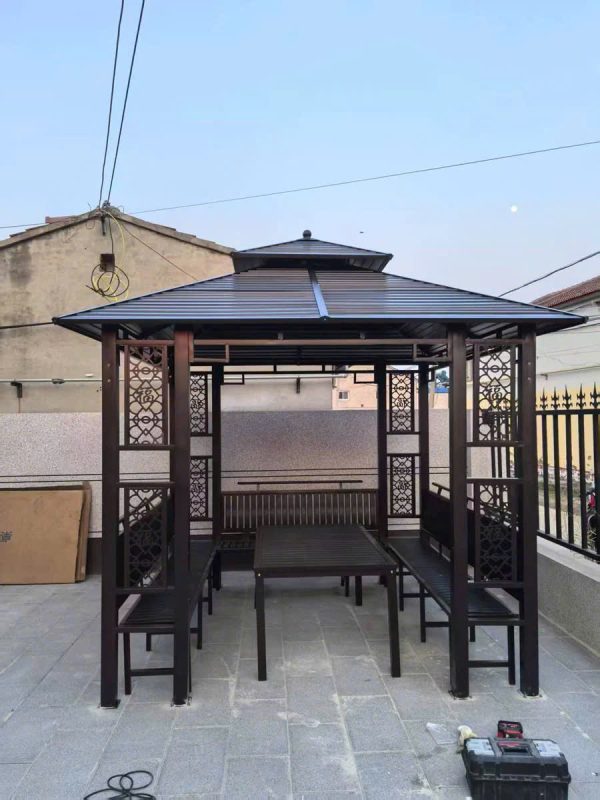 Mẫu chòi sân vườn lắp ghép đẹp