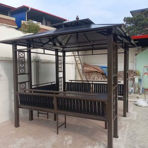 Mẫu chòi nghỉ sân vườn đẹp giá rẻ với 8 cột