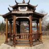 Nhà chòi sân vườn bát giác bằng gỗ