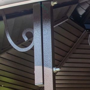 Liên kết cột với mái chòi