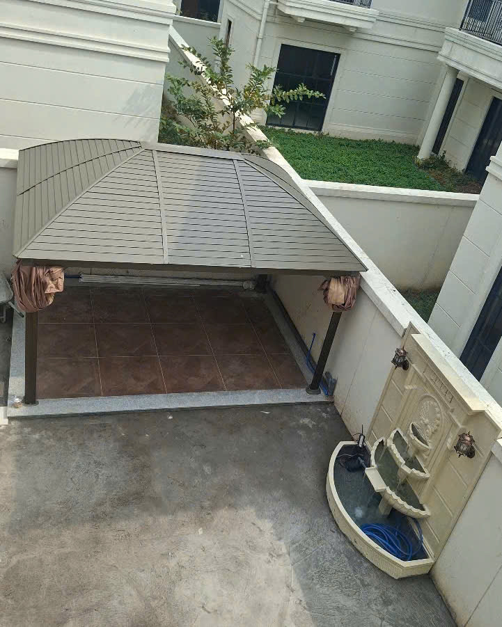 Thi công lắp dựng chòi sân vườn mái vòm tại Đồng Nai