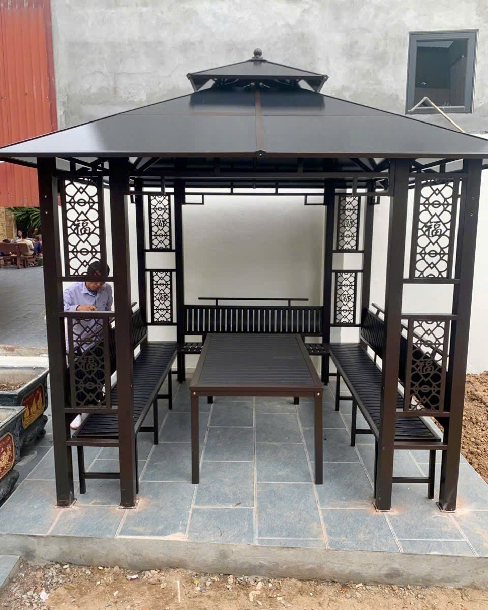 Thi công lắp ráp nhà chòi cà phê tại Cần Thơ