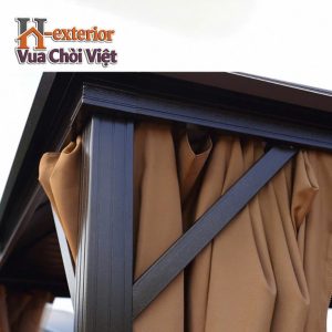 Góc cột được trang bị tay đòn tam giác gia tăng sự chắc chắn