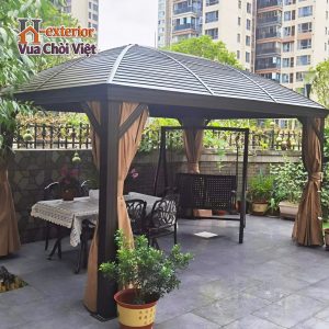 Nhà chòi sân vườn hợp kim nhôm lắp ghép