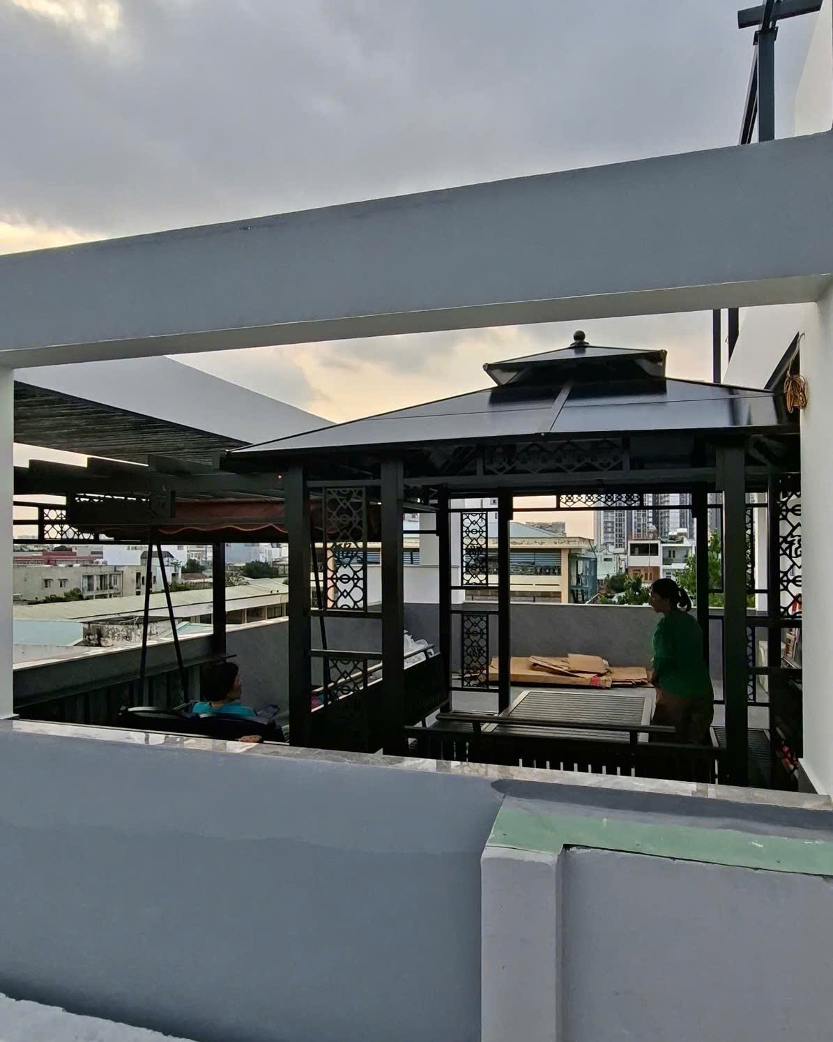 Chòi có kích thước 3x5m