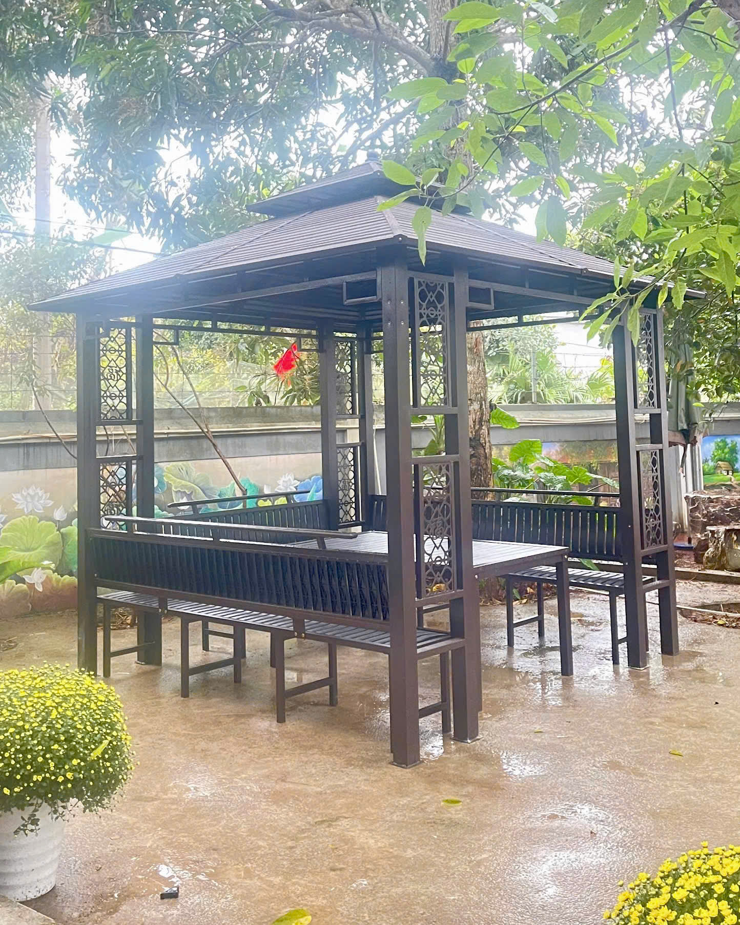 Hoàn thành thi công nhà chòi lắp ghép tại Ninh Bình