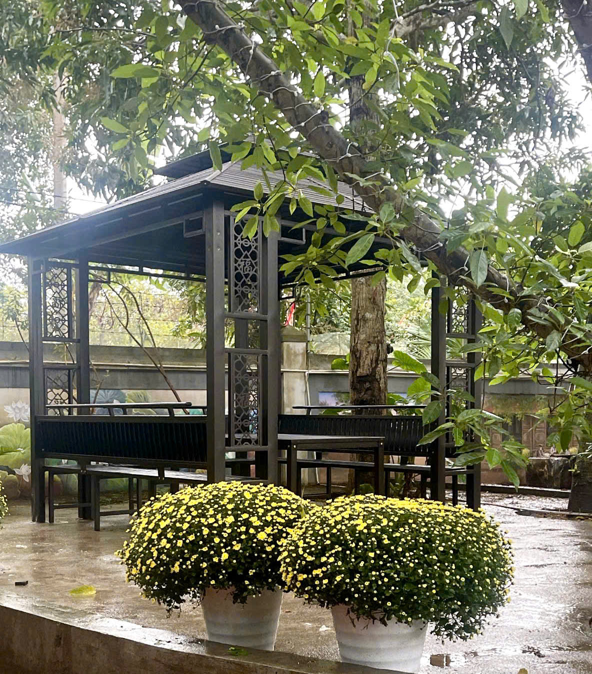 Hoàn thành thi công nhà chòi lắp ghép tại Ninh Bình