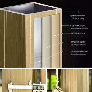 Khung cột bằng hợp kim nhôm cao cấp chống han gỉ