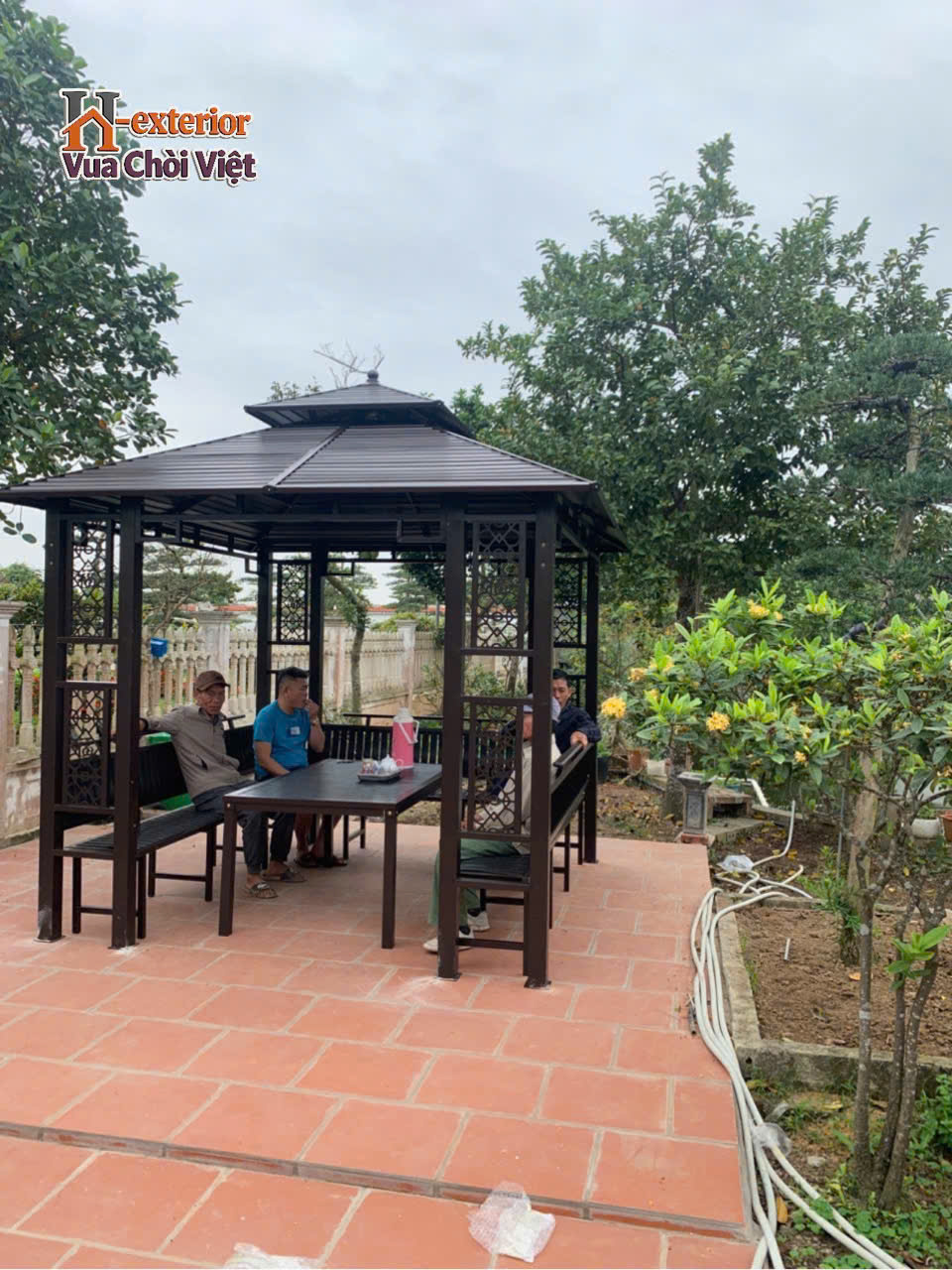 Mẫu nhà chòi hợp kim sắt đẹp giá rẻ