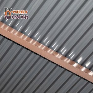 Mái chòi lợp bằng ngói nhựa composite chống nắng nóng và tia UV