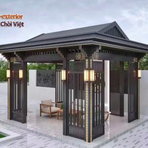 Chòi có thiết kế sang trọng, đẳng cấp