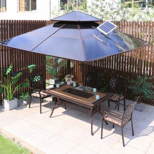 Chòi sân vườn một cột