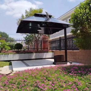 Chòi sân vườn một cột