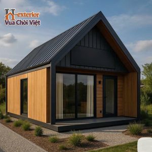 Nhà lắp ghép hai mái chéo