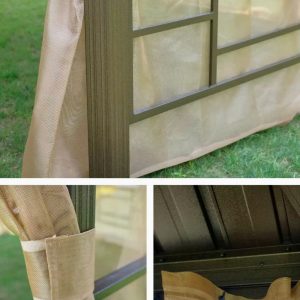 Cột chòi làm bằng hợp kim nhôm vuông 10cm