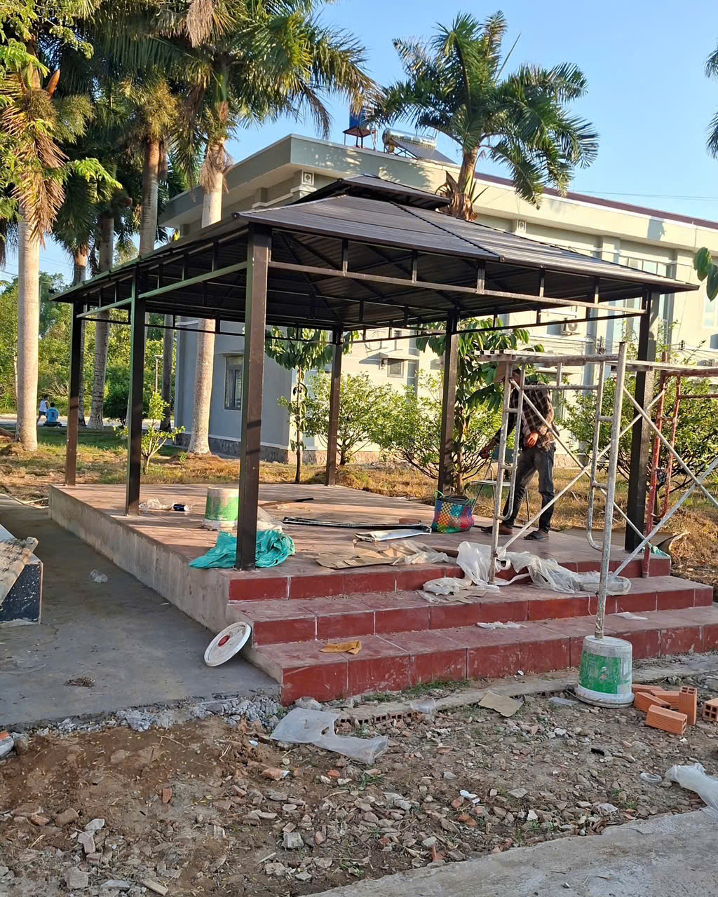 Nhà chòi sân vườn 4x6m tại Cần Thơ