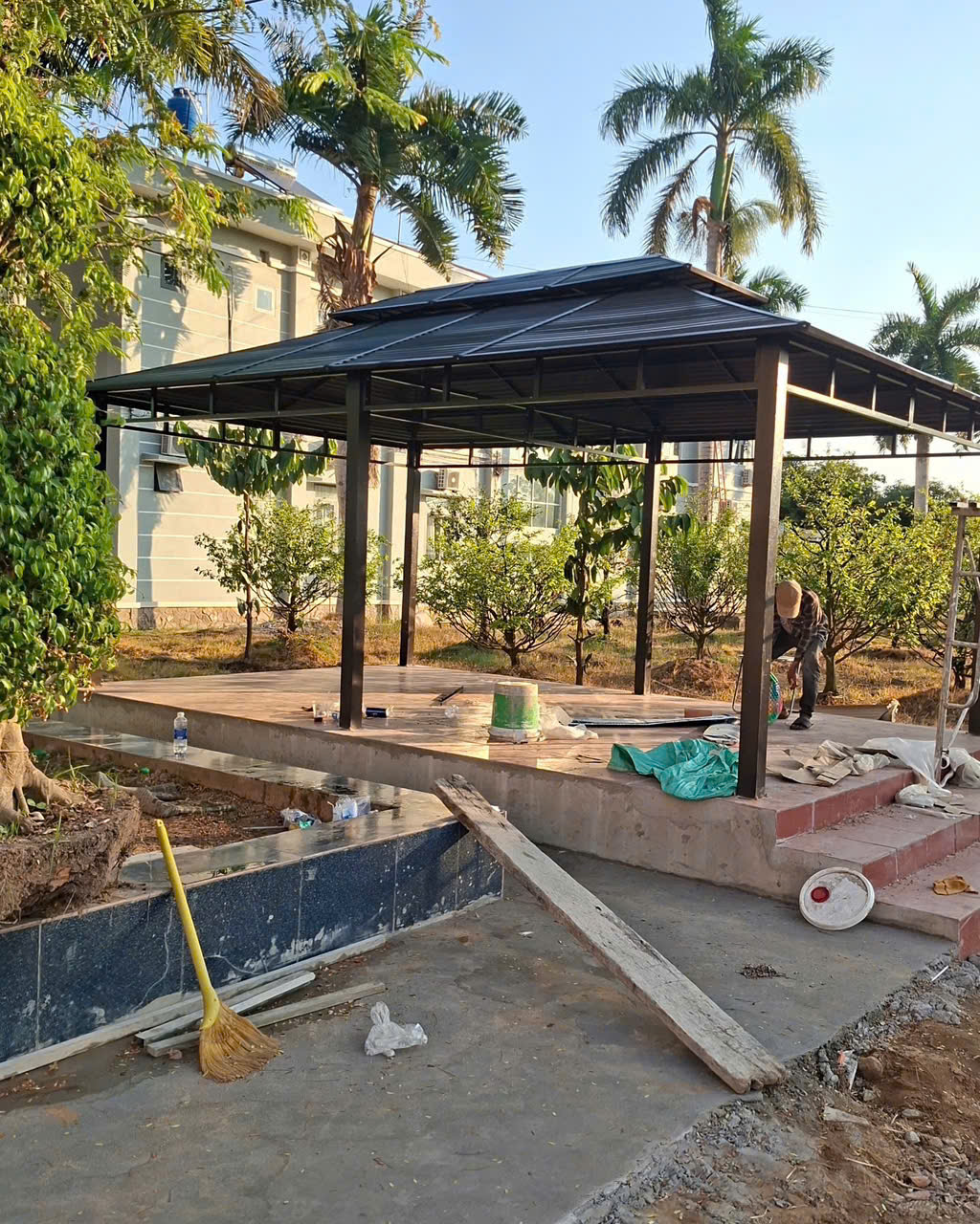 Nhà chòi sân vườn 4x6m tại Cần Thơ