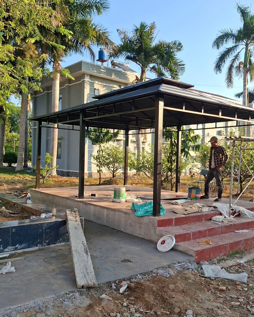 Nhà chòi sân vườn 4x6m tại Cần Thơ