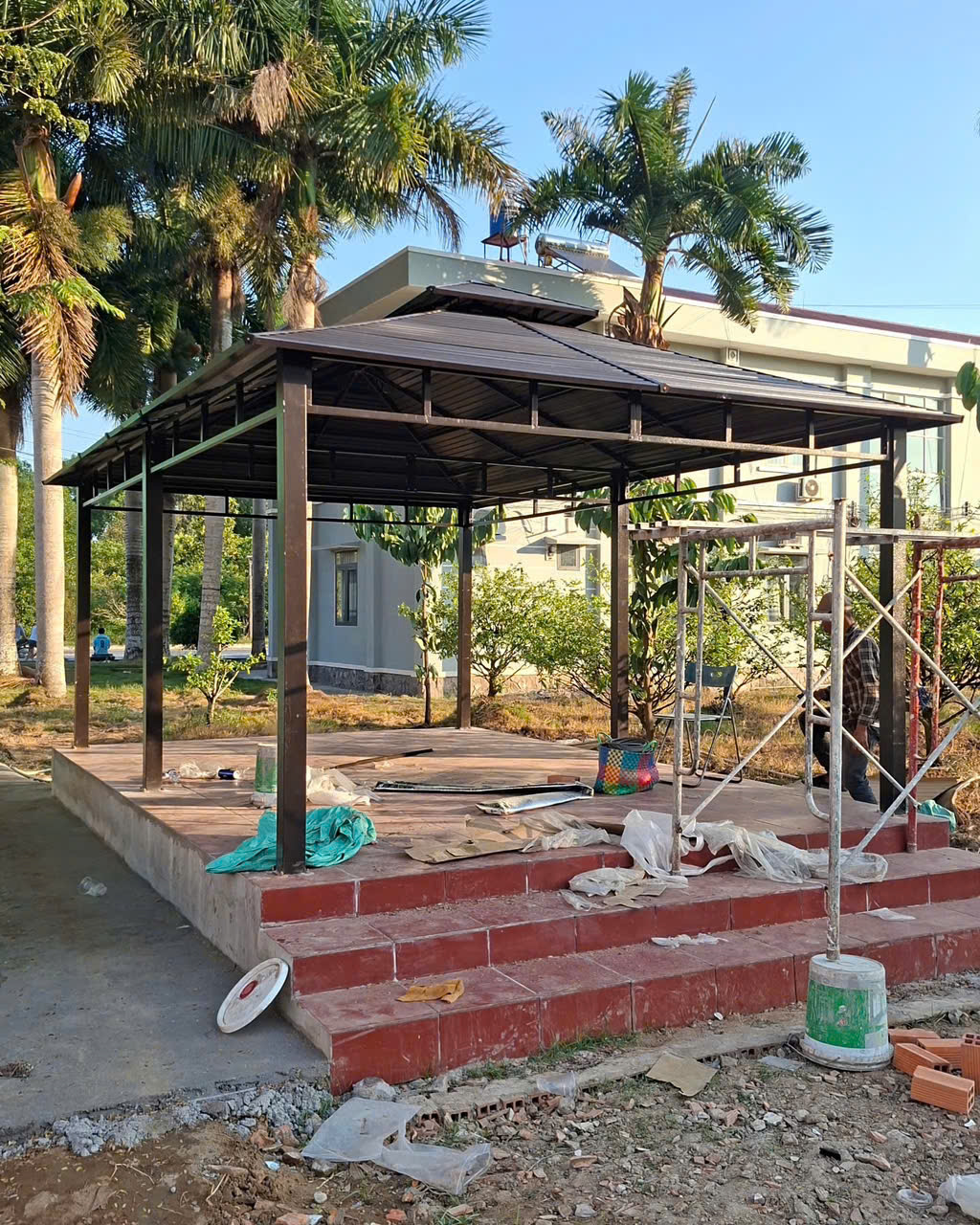 Nhà chòi sân vườn 4x6m tại Cần Thơ