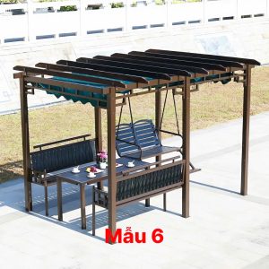 Chòi hình chữ nhật kích thước 2.15x3.15x2.3m