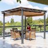 Nhà chòi sân vườn hiện đại mái bằng M1