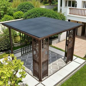 Chòi sân vườn mái bằng M3