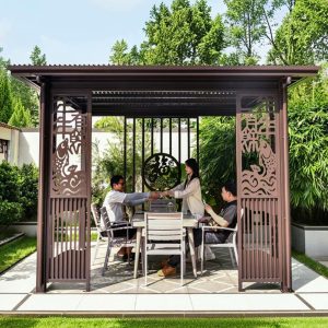 Chòi thích hợp cho việc tổ chức các buổi trò chuyện, tiếp khách